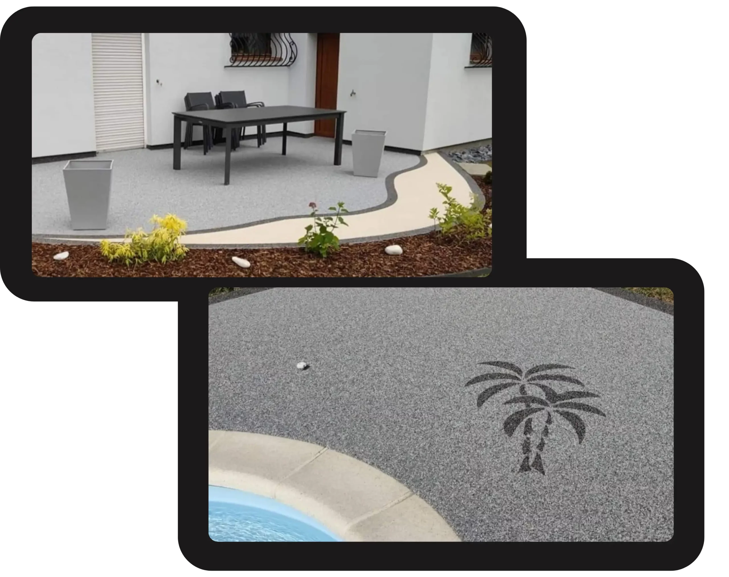 exemple moquette pierre photos exemple terrasse moquette pierre douarnenez