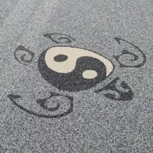 tortue moquette marbre motif tortue